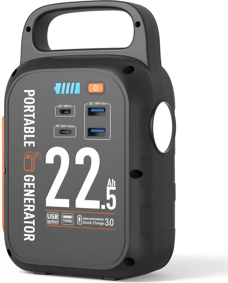 VELTRR® Powerstation - Powerbank - Stroomgenerator - Aggregaat