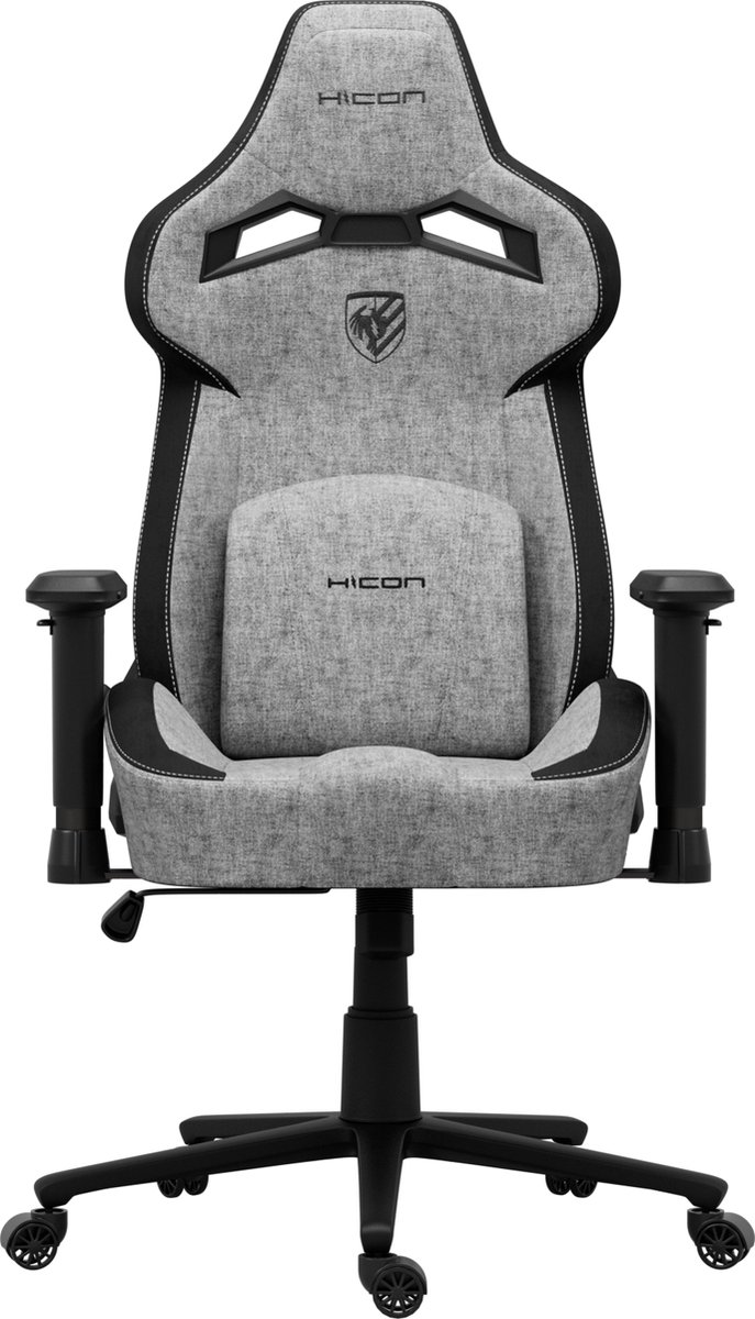 HICON Gamestoel Hyper Striker Grijs Ergonomisch Comfort - Gamestoel - €219,99