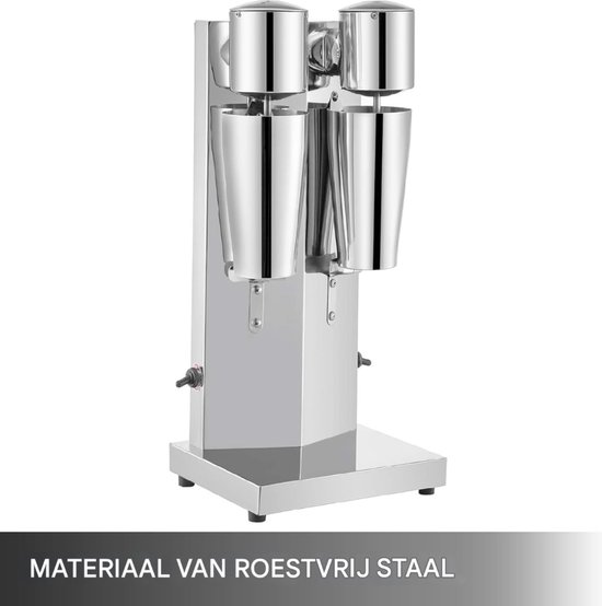 RVS Milkshake Maker - Smoothie Machine - 800ml Capaciteit - 180W van Merkloos — afbeelding 2