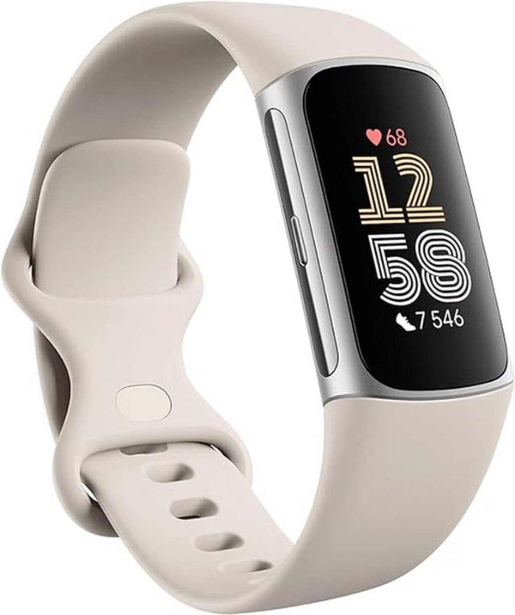 Fitbit Charge 5 Activiteitstracker Inclusief 6 Maanden Premium-lidmaatschap, Een Batterijduur Tot 7 Dagen En Dagelijkse Hertelscore