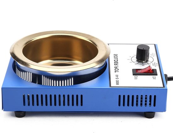 220v 300w soldeerpot tin smelten oven thermoregulatie solderen