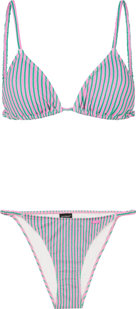 Protest Prtchip – Triangle bikini set Dames – Gespsluiting – Uitneembare vulling
