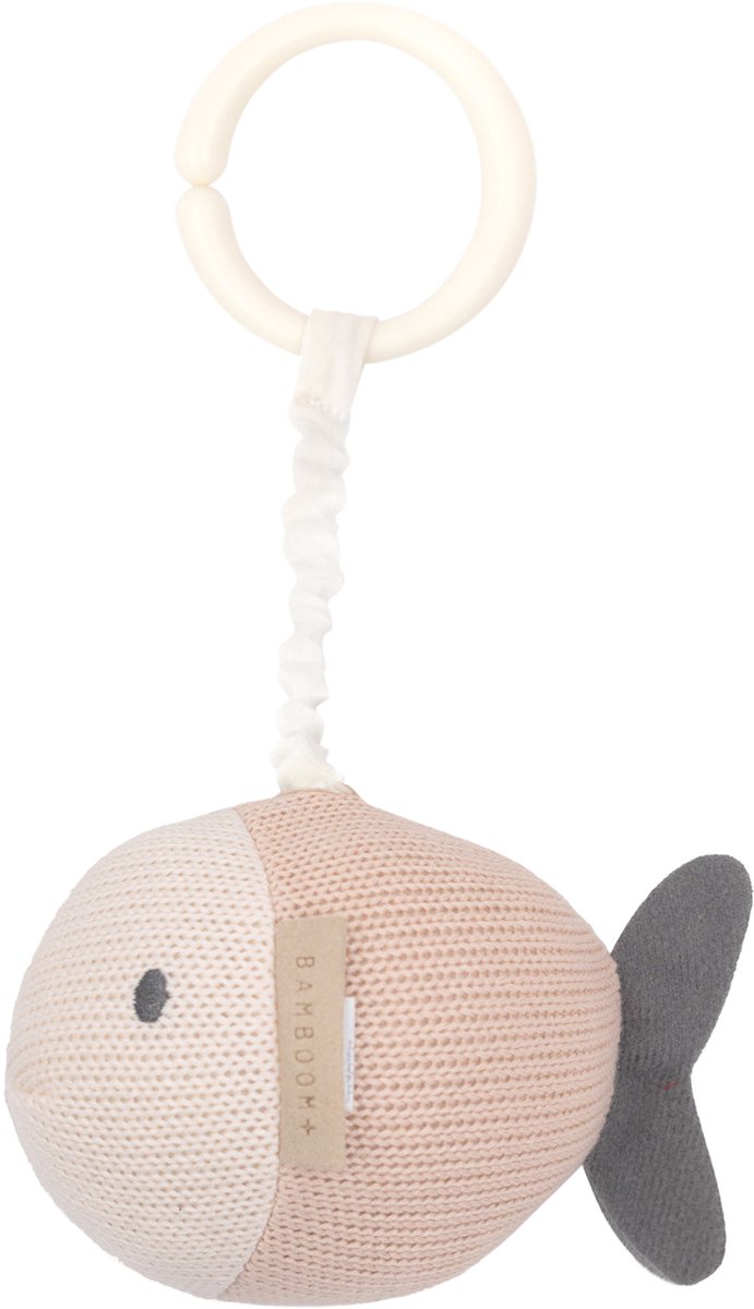 Bamboom Trekfiguur Vis - Pink