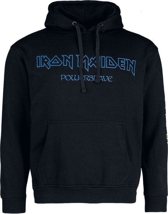 Sweat à capuche Iron Maiden New Powerslave Noir M
