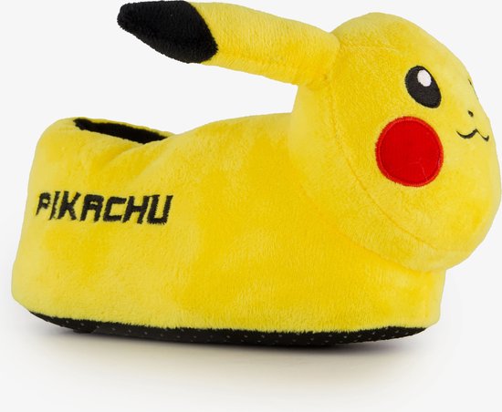 Pokemon Pikachu Pantoffels voor jongens, antislip, 28-38, geel, 36 EU