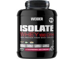 Weider Isolate Whey 100 CFM (908g) Strawberry Ice Cream - Eiwitten - Wei-eiwit isolaat