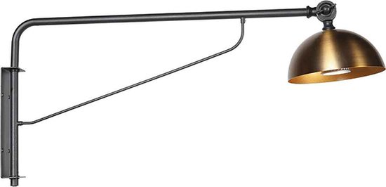 Lumière Wandlamp Noell Brons, Goud