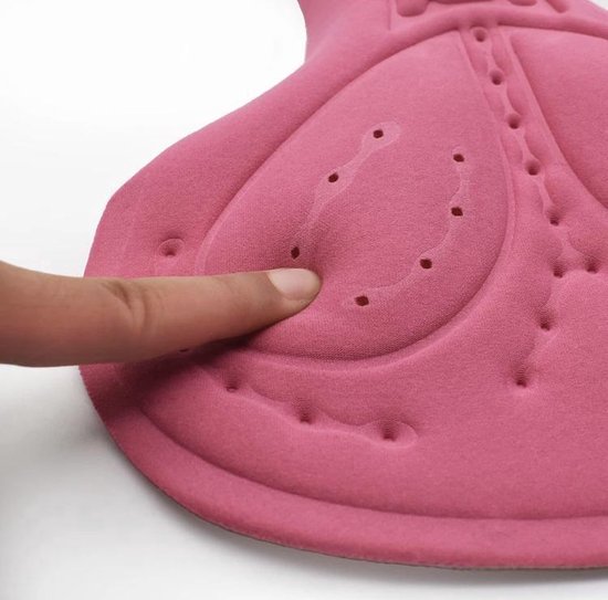 *** Fietsonderbroek Dames - Zeem - Roze - Fietsondergoed - Fietsonderbroek - Extra Zacht - XL van Heble® *** — afbeelding 4