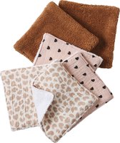 Bol.com Vertbaudet Set van 6 washandjes aanbieding