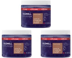 Goldwell StyleSign - Lagoom Jam XL Styling Gel - Triple Pack - 3x200ml