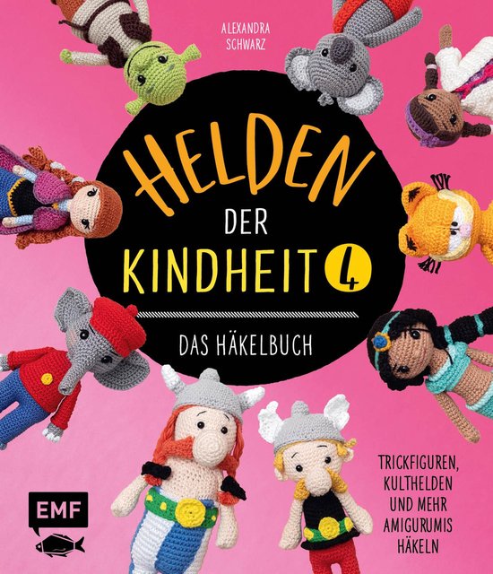 Helden der Kindheit 4 – Das Häkelbuch – Band 4 - cover