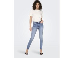 ONLY Skinny fit jeans ONLBLUSH Mid waist Skinny fit Enkel lengte Jeans