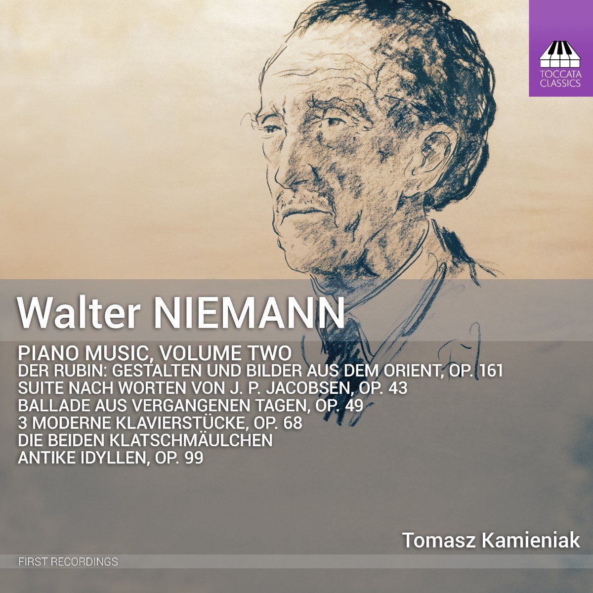 Tomasz Kamieniak - Niemann: Piano Music, Volume One (CD)
