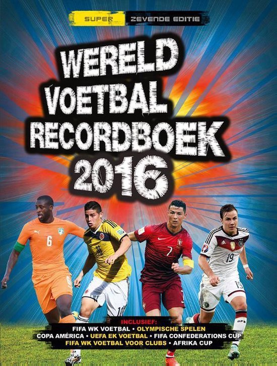 Wereld voetbal recordboek 2016 - cover