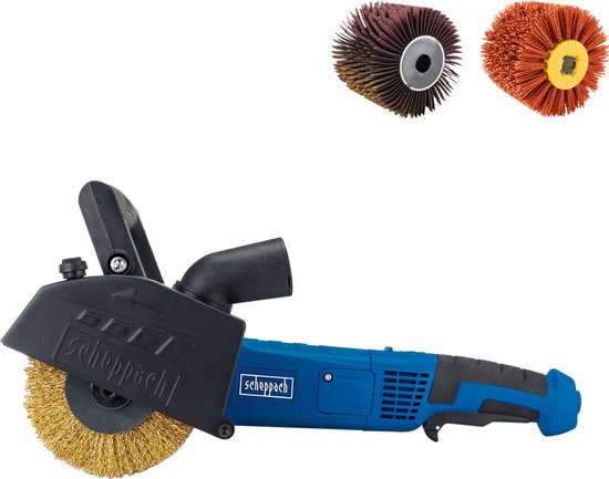 Machine à satiner Scheppach MRS1300 - avec accessoires