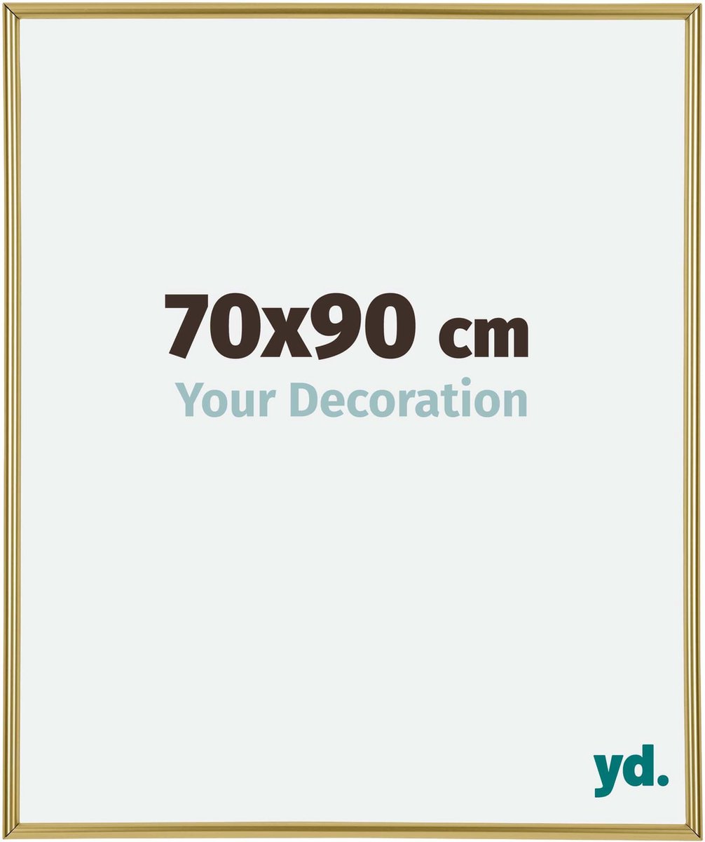 yd. Your Decoration - Fotolijst 70x90 cm - Kunststof - Goud - Annecy
