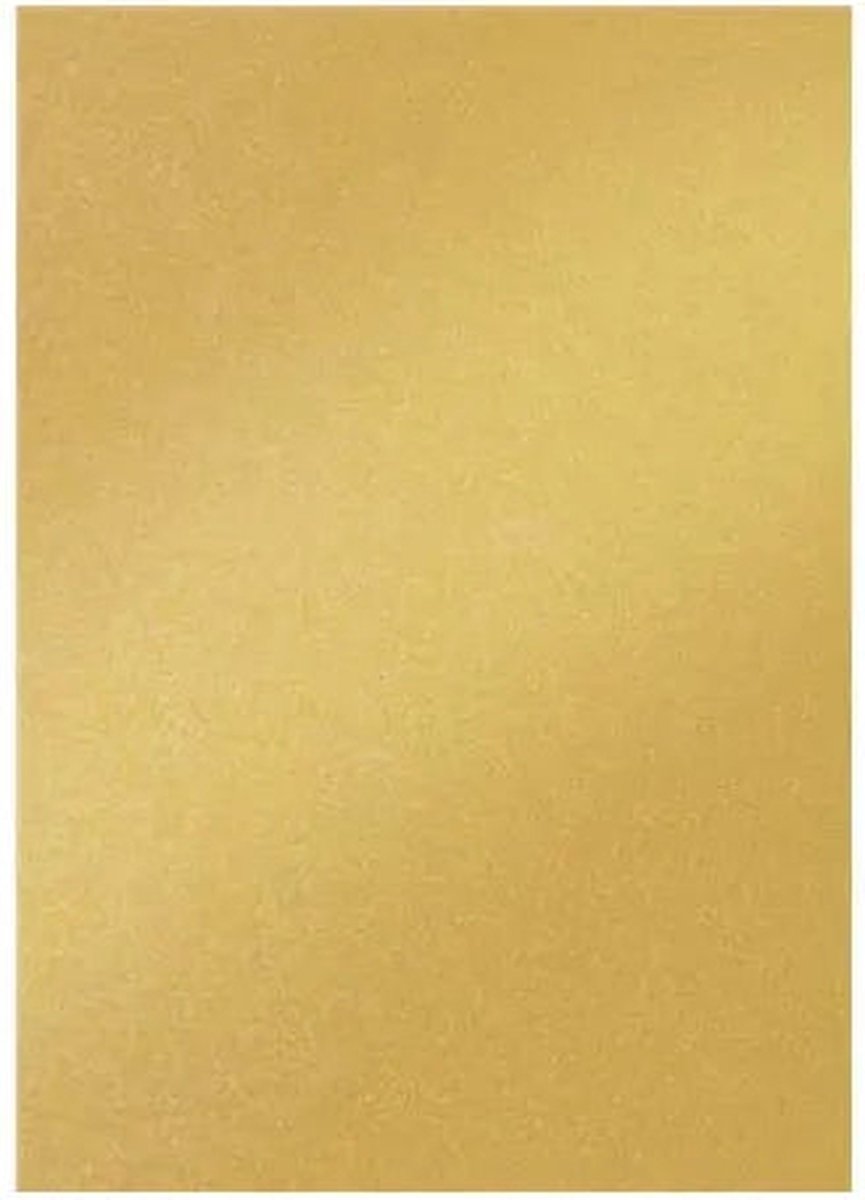 Fotokarton Folia 2-zijdig 50x70cm 250gr parelmoer nr65 goud | 10 stuks
