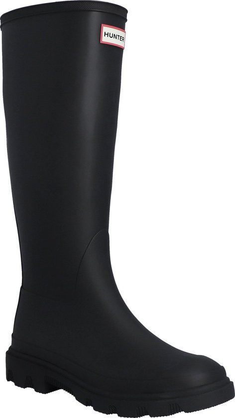 Hunter WOMENS DOWNPOUR TALL BOOT Dames Regenlaarzen - BLACK