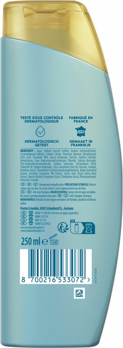 Head & Shoulders Anti-roos Shampoo DERMAxPRO Sensitive 250 ml