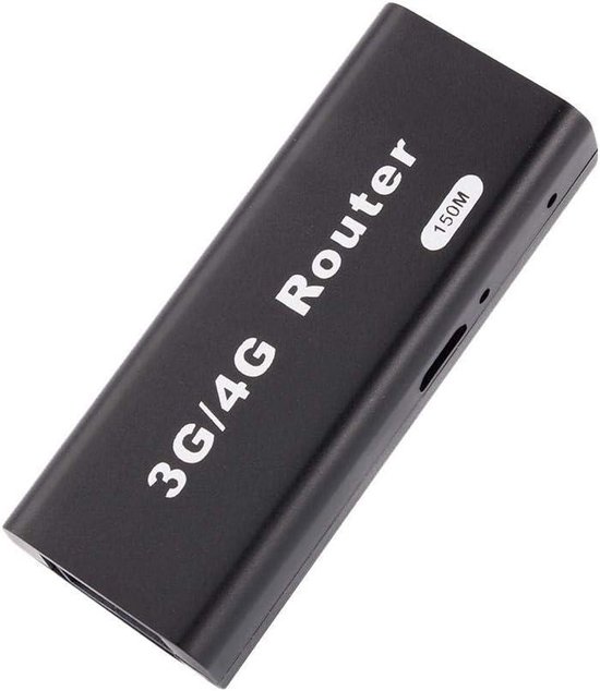 USB RJ45 3G 4G-modem Universele draagbare draadloze minirouter, 150 Mbps Mini WIFI-router Hoge datatransmissiesnelheid, compatibel met Andriod Linux, Plug en Play