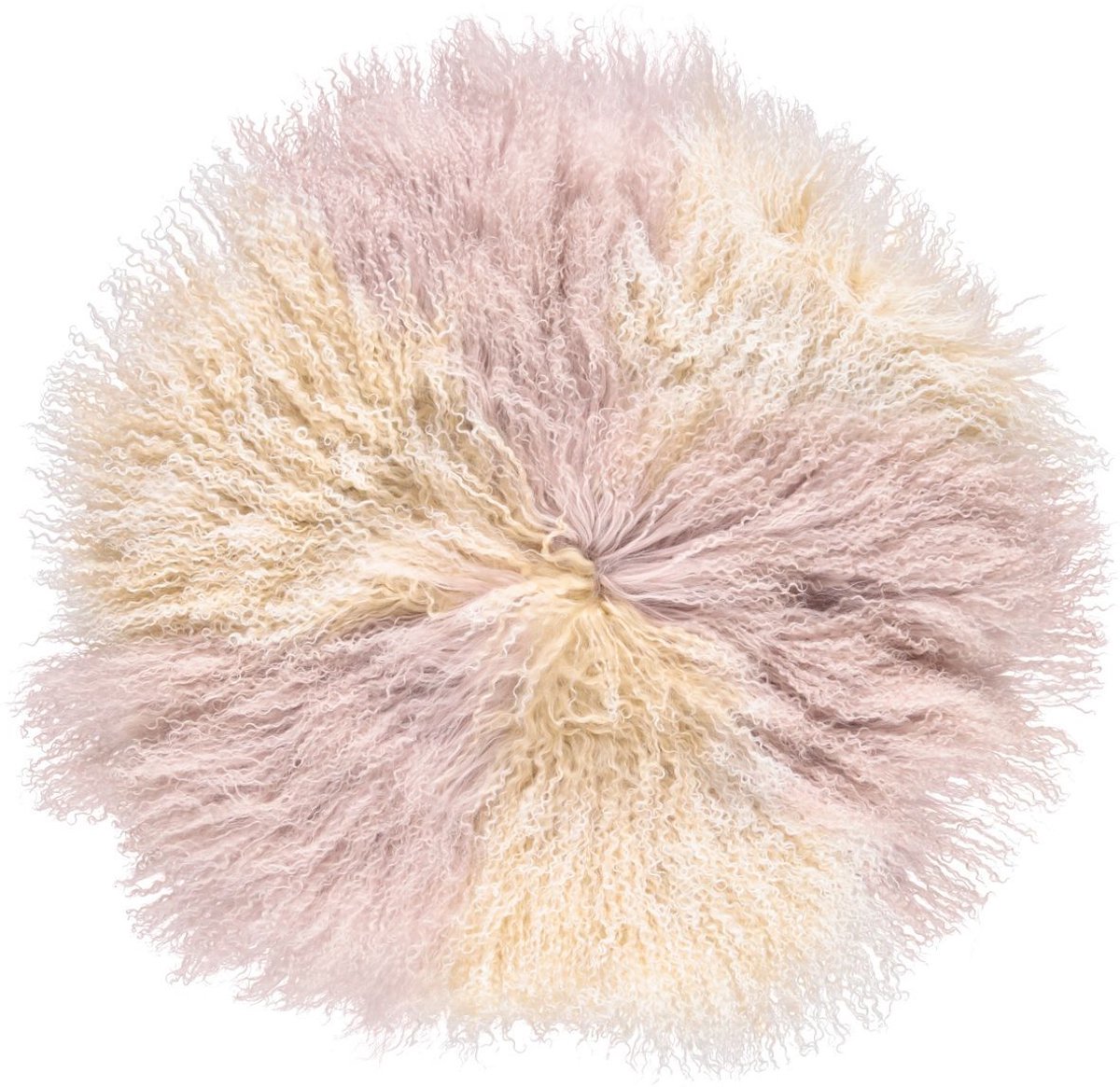 Sheepskin House - Curly Cake Kussen - D45 cm