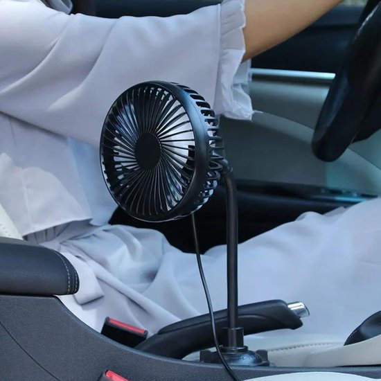 Veelzijdige ventilator, 2600 mAh batterij, ultra stille