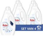 Bol.com Robijn Vloeibaar Wasmiddel - Stralend Wit - 4 x 20 wasbeurten - Voordeelverpakking aanbieding