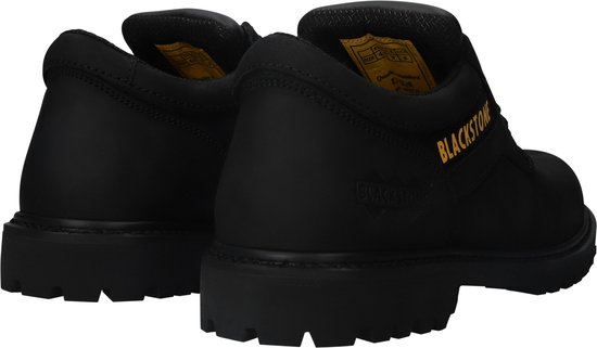 Blackstone 4 INCH OIL NUBUCK BLACK - 0439 Black - Worker - - Black - Taille: 38