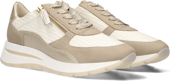 Baskets pour femmes Dl Sport 6551 - Cuir - Femme - Beige - Pointure 42