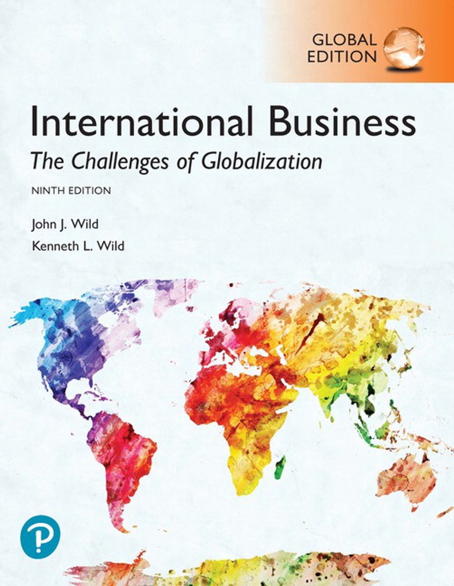 International Business: The Challenges Of Globalization, Global Edition van John A Wild