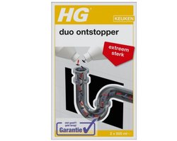 HG duo ontstopper 1L
