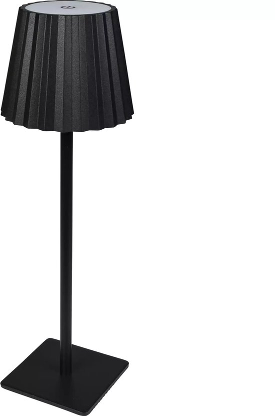 Benson Oplaadbare LED tafellamp - Dimbaar - 38 cm - Aluminium - USB-C - 4 uur werktijd van Benson — afbeelding 5