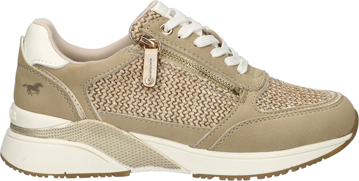 Mustang - Dames - Beige - Maat 39
