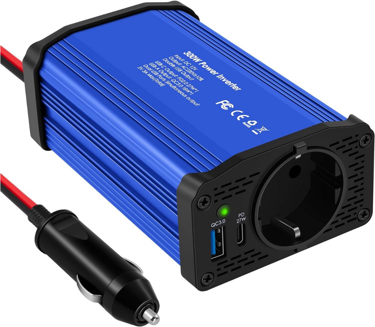 ApexArte® Omvormer 12v 230v Zuivere Sinus - Spanningsomvormer