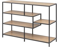 Honkytonk Boekenkast 78cm - asymmetrisch Wild eiken