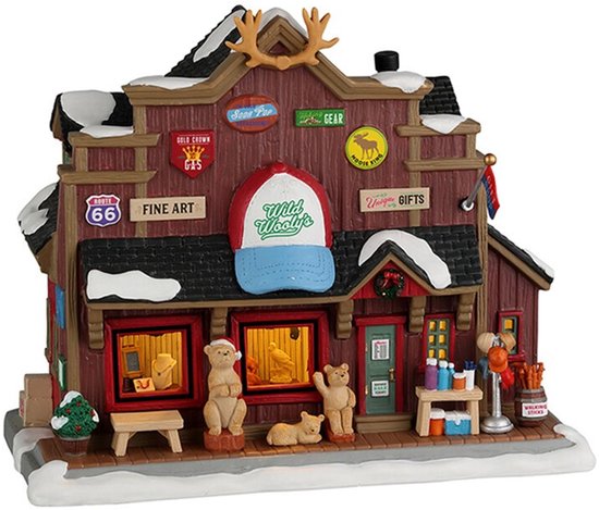 Lemax - Wild Wooly's Gift Shop - Kersthuisjes & Kerstdorpen