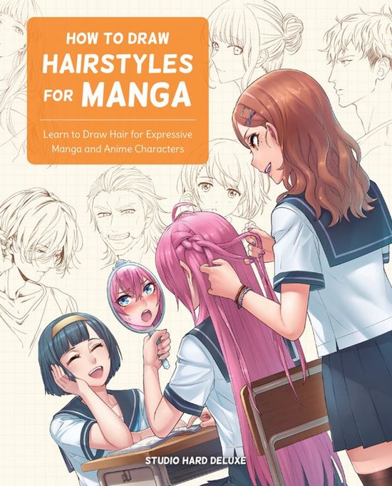 How to Draw Hairstyles for Manga - cover