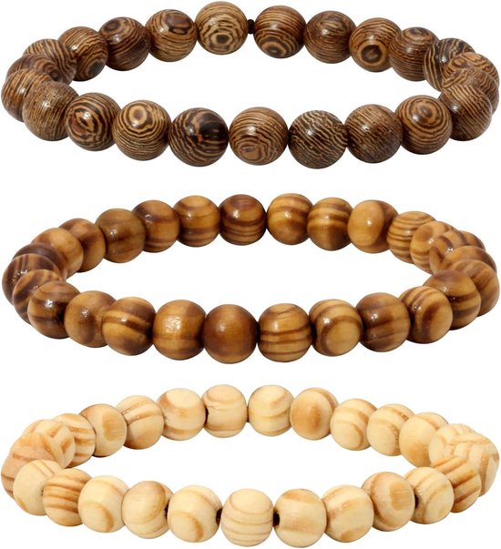 Mala Been Zwart-Wit 108 Kralen met Guru Kraal