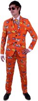 100% NL & Oranje Kostuum | Hollands Stereotype Symbolen | Man | Maat 48 | Carnaval kostuum | Verkleedkleding