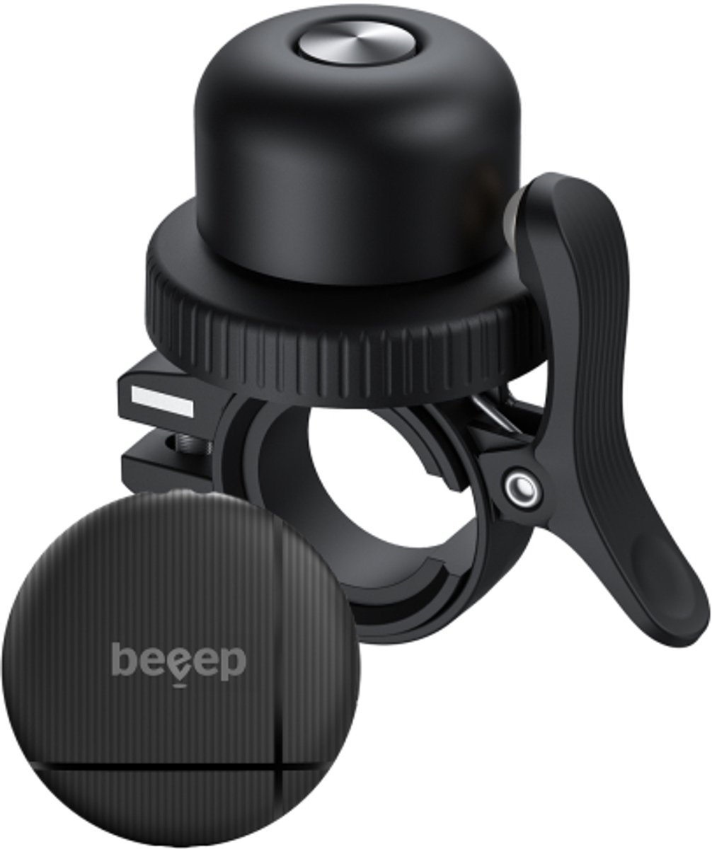 Beeep BeTag Find My Tracker Black & Bicycle Bell