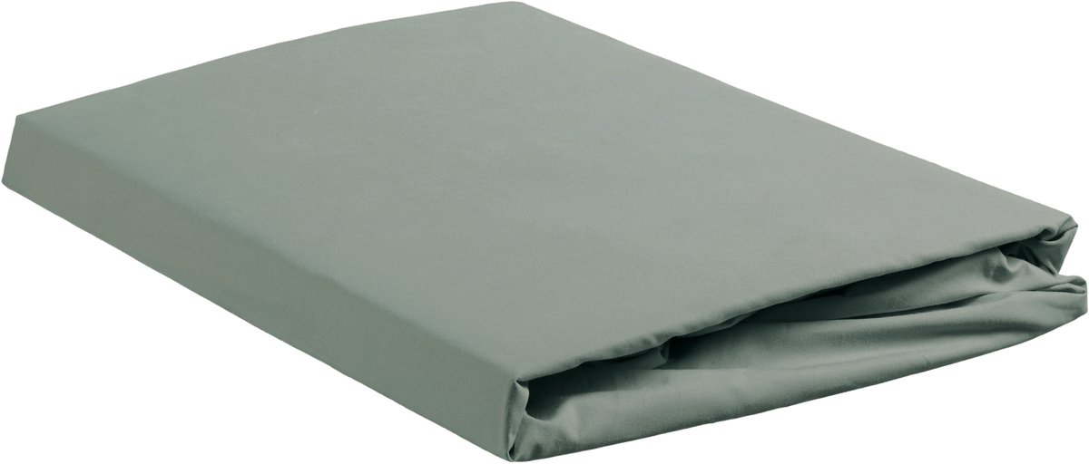 Ambiante Katoen - Splittopper Hoeslaken - 160x220 - Groen