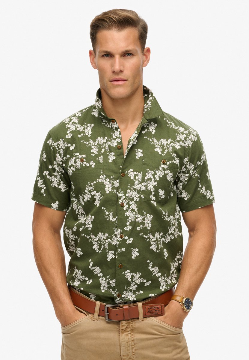 Serviette De Toilette T-shirt Superdry Vintage Homme - Taille M (Étiquette L Asia), Gris, Occasion TBE Tshirt Superdry Homme