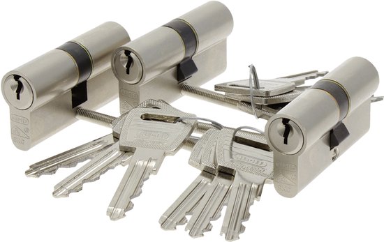 Nemef Cilinderslot 132/9 - 3 stuks