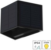 Lybardo - Solar Tuinverlichting - Wandlamp - Warmwit - Op Zonne Energie - Dag-nacht Sensor