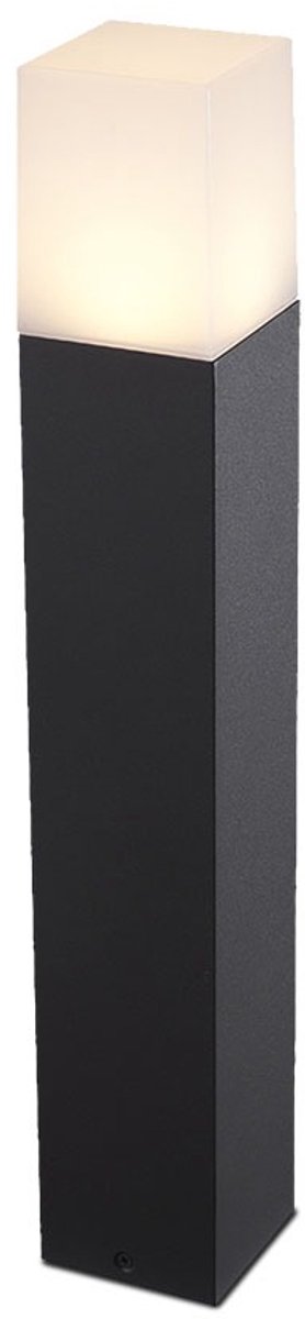 V-TAC VT-7614 Buitenpaal Lamp - GU10 Fittingen - IP54 - Mat Zwart
