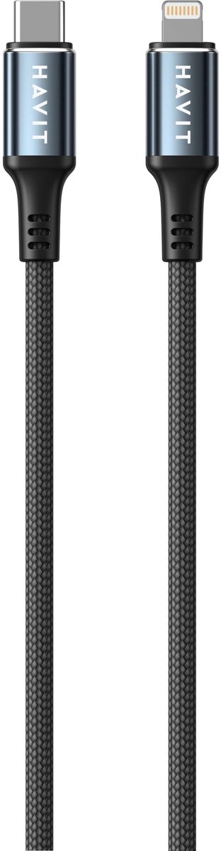 Kabel Havit USB-C - Lightning CB6311 (zwart)