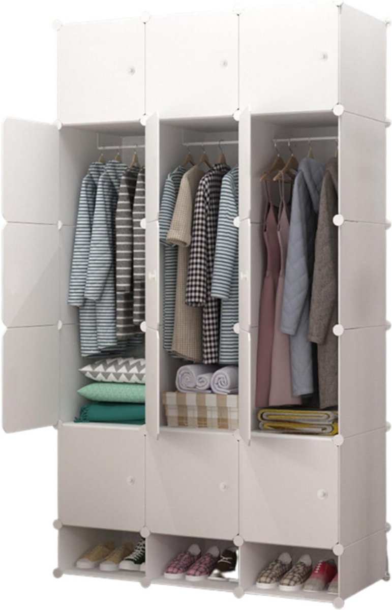 CRLYN® Dressing Kasten - Kledingkast - Kledingkasten Slaapkamer - Organizer