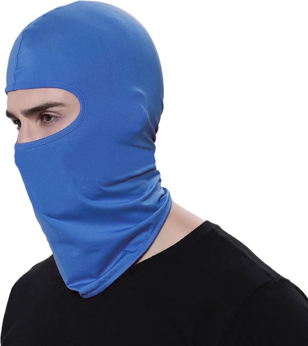 New Age Devi bivakmuts gezichtsmasker Blauw
