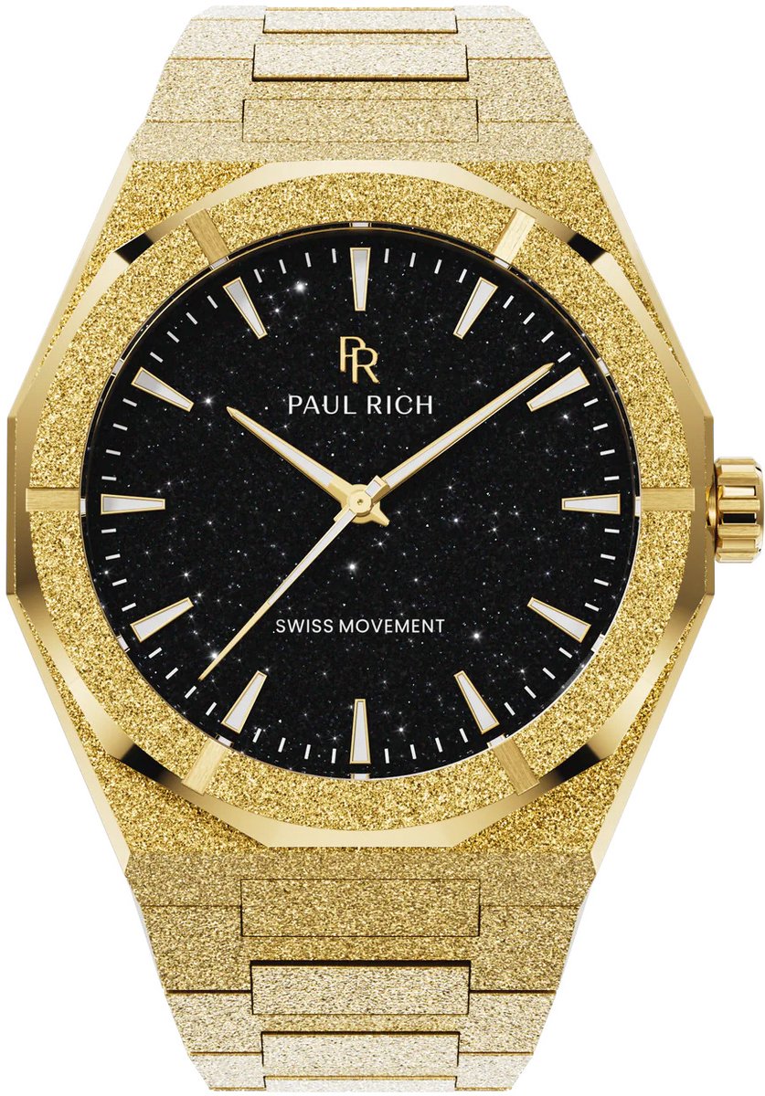 Paul Rich Frosted Star Dust II Void Gold Black VOID02 horloge