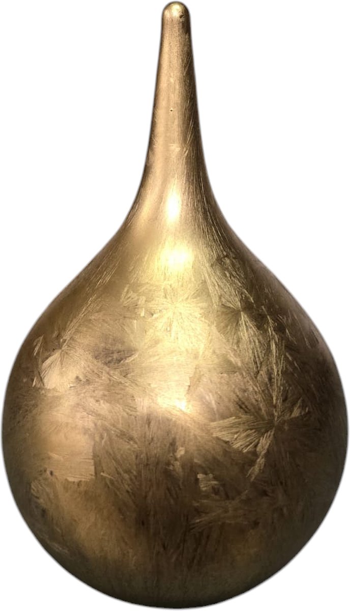 Mini Urn - Druppel - Glas - Goud Frost - 200ml